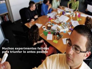 Distintas herramientas: dibujos, storyboards, videos, etc.