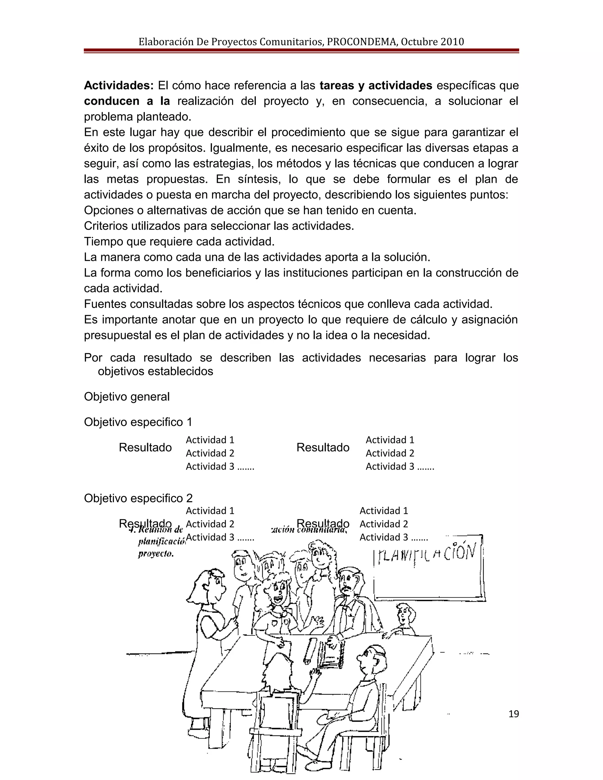 Elaboracion proyectos comunitarios | DOC