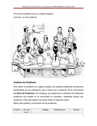 Elaboracion proyectos comunitarios | DOC