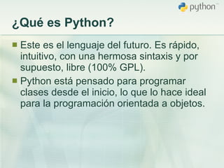 Introducción a Python | ODP