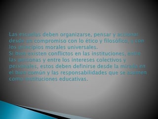 importancia de la entrevista con los padres...