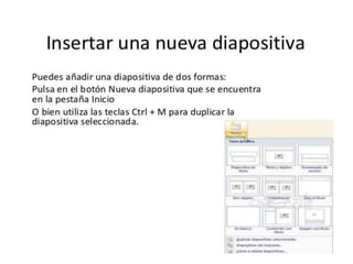 Taller2:insertar diapositivas