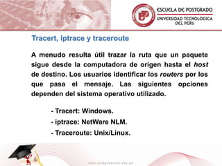 Packet Internet Groper (ping) en WindowsPor el nombre del host