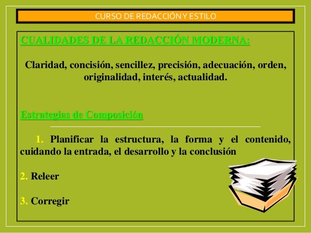 Taller redaccion y estilo