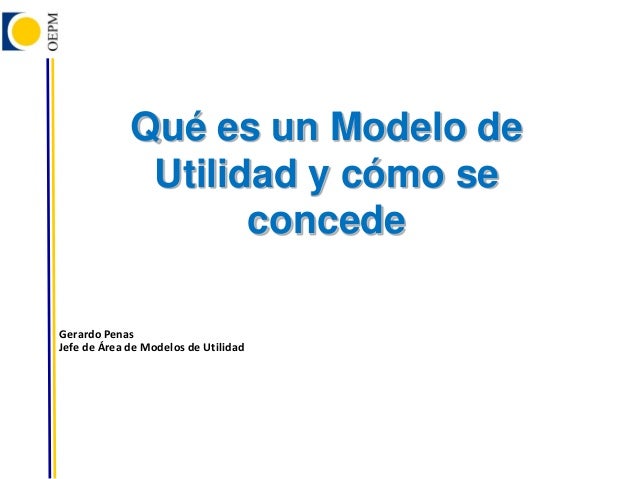 Taller Redaccion Modelos De Utilidad Diciembre 2013