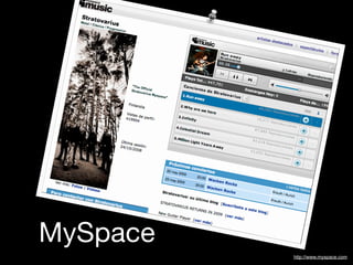 MySpace
          http://www.myspace.com
 