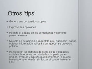 ¿Esto es solo para políticos ‘populares’, o para todos?