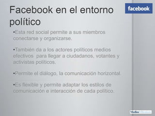 Permiten medir –cuantitativa y cualitativamente– la gestión política.