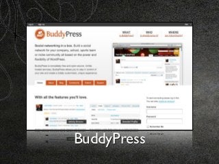 BuddyPress
 