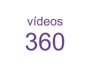 vídeos
360
 