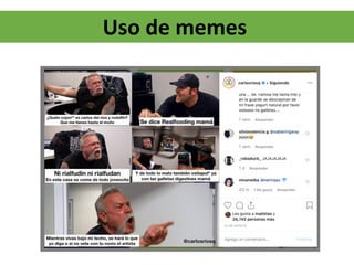 Uso de memes
 