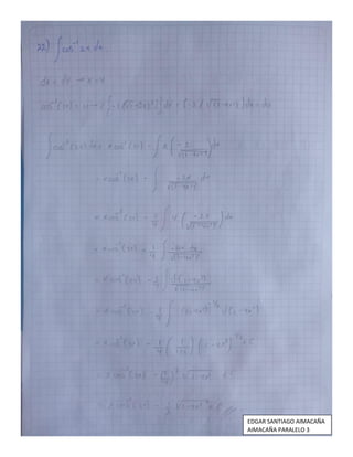 EDGAR SANTIAGO AIMACAÑA
AIMACAÑA PARALELO 3
 