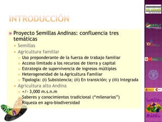 Taller semillas 2011 Gonzalo Tejada