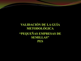 Taller semillas 2011 Guillermo Giraldo