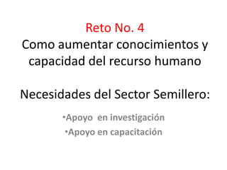 Taller semillas 2011 Dietrich E. Leihner