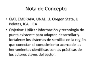 Taller semillas 2011 Simone Staiger