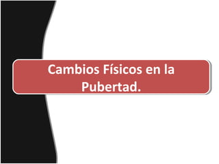 Cambios Físicos en la
Pubertad.
Cambios Físicos en la
Pubertad.