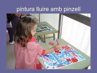 pintura lluire amb pinzell 