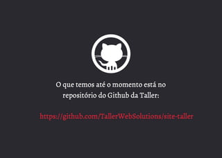 Taller talk - Site/blog 2.0