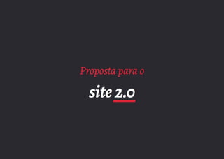 Taller talk - Site/blog 2.0