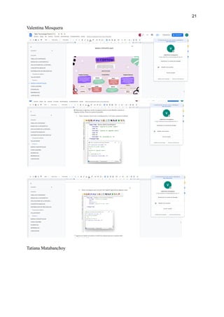 21
Valentina Mosquera
Tatiana Matabanchoy
 