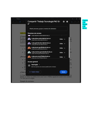 Captura
s de
Pantall
a de
Drive:
 