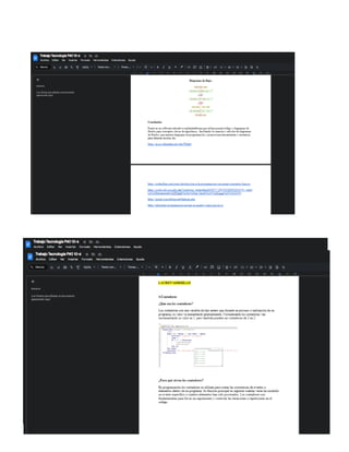 Taller Tecnología Conceptos Basicos De programacion