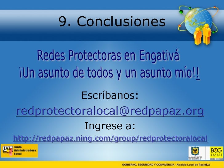 Redes Protectoras Locales Taller tres modulo uno