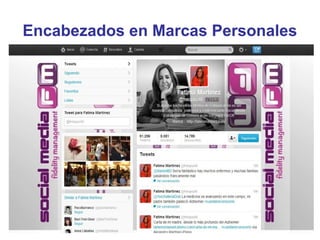 Encabezados en Marcas Personales
 