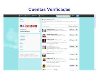 Cuentas Verificadas
 