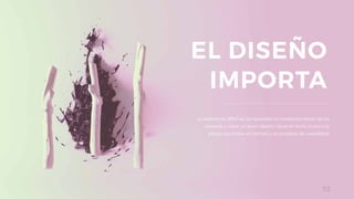 Taller	UX	Design
53
Lo realmente difícil es comprender el comportamiento de los
usuarios y crear un buen diseño visual en torno a eso con
plazos ajustados en tiempo y en pruebas de usabilidad.
EL DISEÑO
IMPORTA
 