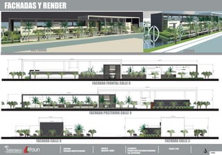 13,00m
~ 68,26 m
~ 89,64 m~ 0,11 m
17,00m
16,94m
~ 89,64 m
~ 84,66 m
13,00m
~ 21,09 m
~ 21,09 m
7,00m
~9,94m
~ 21,09 m
17,00m
17,00m
CONTIENE:
FACHADAS ARQUITECTONICAS
FACHADAS Y RENDER
NOCTURNO
DOCENTE:
MAURICIO GOMEZ
ESTUDIANTE:
ENRIQUE ISAAC VILLAGRAN CACHIMUEL
cod. 2012051038
ESCALA 1:200
FACHADA POSTERIOR CALLE 9
FACHADA CALLE 3FACHADA CALLE 6
FACHADA FRONTAL CALLE 8
PANEL
DIURNO
 