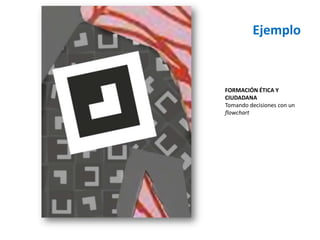 Ejemplo



FORMACIÓN ÉTICA Y
CIUDADANA
Tomando decisiones con un
flowchart
 