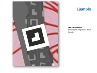 Ejemplo



INFOGRAFIANDO
Descripción del proceso de un
tatuaje
 