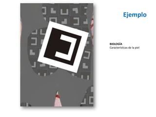 Ejemplo



BIOLOGÍA
Características de la piel
 