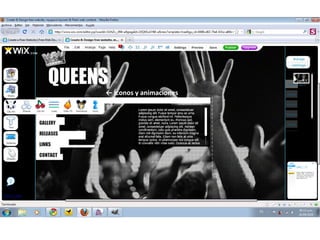 ← Íconos y animaciones
 