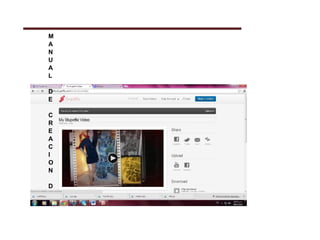 M
A
N
U
A
L
D
E
C
R
E
A
C
I
O
N
D
 