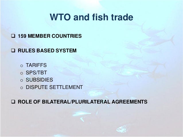 Rule based trading system wto