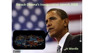 Barack Obama’s inauguration speech 2008
http//wordle.com
…in Wordle
SteveWheeler,UniversityofPlymouth,2015
 