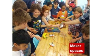 SteveWheeler,UniversityofPlymouth,2015
Maker
spaces
 