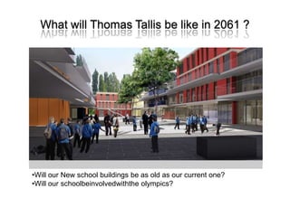 What will Thomas Tallis be like in 2061 ? ,[object Object]