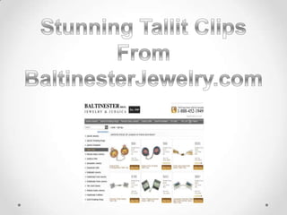 Tallit clips
