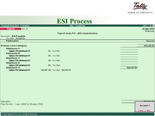 ESI Process 