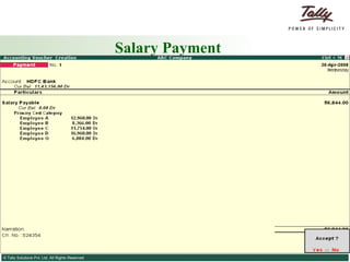Salary Payment 