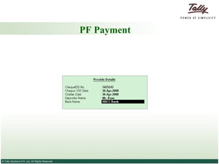 PF Payment 