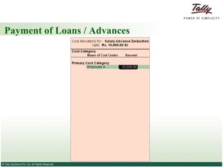 Payment of Loans / Advances 