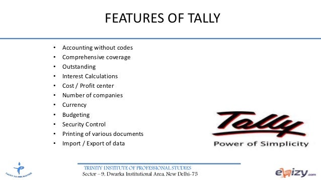 audit trail in tally erp 9 audit trail in tally erp 9