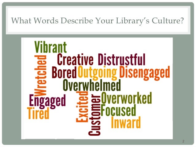 creating a vibrant organizational culture words to describe culture at work