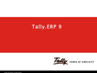 Tally.ERP 9 