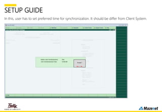 Multi Point Auto Synchronization Tally auto synchronization | PPTX